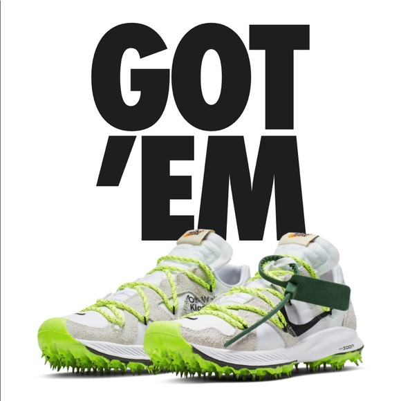 *SOLD* Nike X Off-White Zoom Terra Kiger 5 Size w9 - Picture 1 of 3